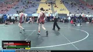 16U 100 Shane Corrigan DePere Vs Daniel Sheen Izzy Style Wrestling