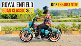 RE Goan Classic 350 Ride Exhaust Note (Raw)