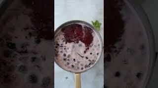 Blueberry Lemonade Granita