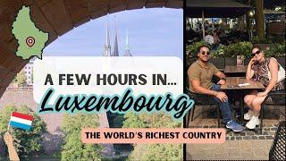 Luxembourg VLOG (2024) | An afternoon in the world's richest country! 