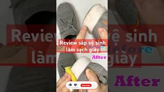 Review Sáp Vệ Sinh Làm Sạch Và Trắng Giày - BeCow #becow #becowtrainghiemsanpham #vesinhgiay