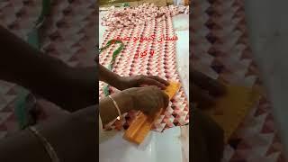 تفصيل وخياطة موديل صيفي سهل وانيقالفيديو بالكامل على القناة#تعليم_الخياطة_والتفصيل