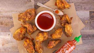 Michael Symon’s Twice-Fried Chicken with Sriracha Honey