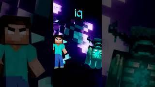 Iam gaming Minecraft + Herobrine vs mc gaming Minecraft + Warden comparison edit 