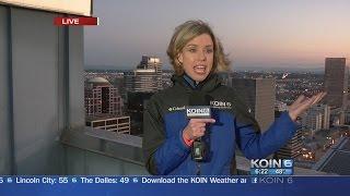 Thursday Forecast from the top of the KOIN Tower