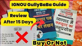 GullyBaBa Guide Review After 15 Days - Don't Buy Before Watching This Video | IGNOU Guide