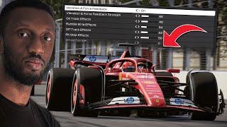 F1 24 - Camera & Wheel Settings Guide (My BEST TV Pod View)