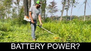 Stihl FSA 135R BATTERY Trimmer Overview and First Impressions. Stihl FSA 135R or Stihl FSA 90R.