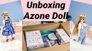 Unboxing Azone doll Pure Neemo 1/6 scale