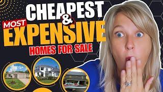 Port St Lucie MOST EXPENSIVE And CHEAPEST HOMES FOR SALE! | Living In Port Saint Lucie Florida