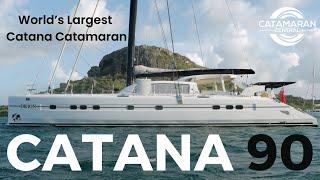 Catana 90 Performance Sailing Catamaran - World's Largest Catana Performance Bluewater Catamaran