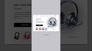 Headphones Uidesign Animation in Figma - Figma Tutorial For Beginners