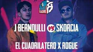 J Bernoulli vs Skorcia PR | El Cuadrilátero X Rogue Rap League