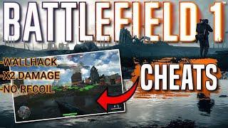 New Battlefield 1 Cheats-Wallhack-X2 Damage-No Recoil and much more || + Tutorial || [Undetected]