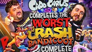 The Miserable World of Completing Crash Bandicoot 4 - @Caddicarus | RENEGADES REACT