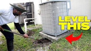 Fix a slanted concrete slab in minutes with this TIP