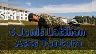 6 Jenis Latihan Asas Tentera Malaysia