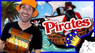 ‍️ Pirates Song! | Learn about Pirates and Buried Treasure | Mooseclumps | Kids Learning Songs