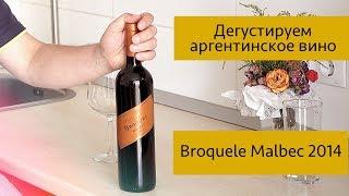 Аргентинское вино Broquele malbec 2014