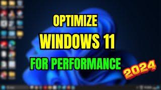 Windows 11 Optimization: Boost Performance and Speed  | How To Optimize Windows 11 For Performance