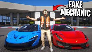 Scamming Players as Fake Mechanic in GTA!