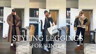 Styling Leggings - Winter Outfit Inspo 24 | Zara | H&M