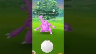 SHINY Heracross Edit #pokemongo #shiny #shinyheracross