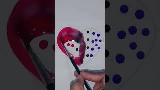 red black and purple ️ mix colour #shortsviral