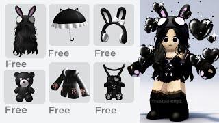 HURRY GET 21+ CUTE BLACK FREE ITEMS BEFORE ITS OFFSALE! *ACTUALLY CUTE FREE ITEMS*