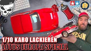 Tamiya Lotus Europa Special Painting Tips and Tricks for Beginners Lexan Body 1/10