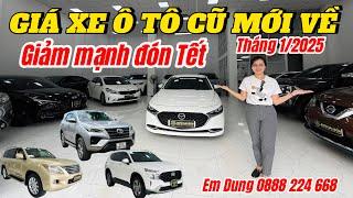 Giá xe ô tô cũ giảm mạnh hơn 30 xe mới về|Thu mua oto cũ Tphcm