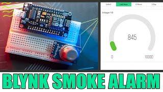 Build Your Own Smart Smoke Alarm with NodeMCU 8266 and Blynk Cloud