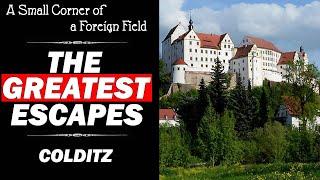 Great Escapes From Colditz Castle || World War 2 History