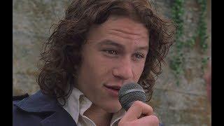 Patrick sings to Kat - Heath Ledger (10 things i hate about you)