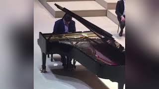 Denis Matsuev tests sound in a new Moscow concert hall Zaryadye
