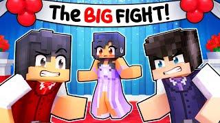 The BIG FIGHT at PROM In Minecraft!