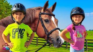 DeeDee Helps Matteo Find A Hobby | Horseback Riding