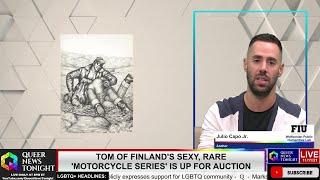 Tom of Finland's Sexy, Rare 'Motorcycle Series' Is Up For Auction