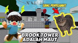 BROOK TOWER TERLALU GAMPANG SAMPAI AKU MENANGIS ! ROBLOX