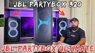 Which is better? Two JBL Partybox 320 VS One JBL Partybox Ultimate?