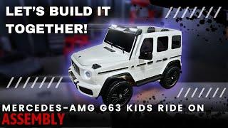 DKG63 Mercedes-AMG G63 Ride-On Assembly from Big Toys Direct: Let’s Build It Together!