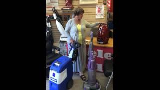 Miele S8 HomeCare Customer Testimony by Ms. Scott at Centennial TV Vac Sew More Inc.