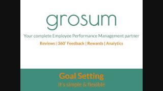 How to do Goal Setting in Performance Reviews @ GroSum - for effective Performance Management