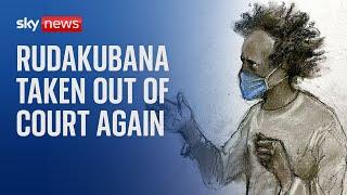 Rudakubana kicked out of court for second time
