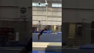 Do you think she could land this on the Floor? #gymnastics #simonebiles #tumbling