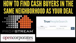 How To Find Cash Buyers | Wholesaling Real Estate