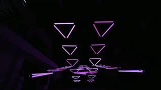 Kinetic Arts - Timecode triangle kinetic lights.