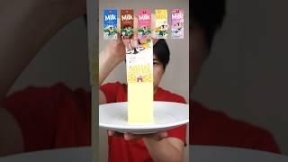 EATING JELLY FROM VARIOUS LOCAL MILK #asmr #mukbang