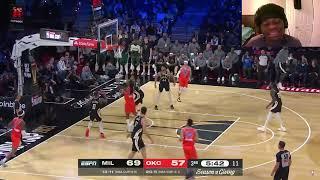 BUCKS vs THUNDER  CHAMPIONSHIP  FULL GAME HIGHLIGHTS REACTION |