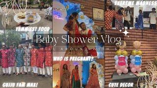 *EPIC* Baby Shower Vlog | Garba to Plank Challenge | Cousins Fun #goodgenevlogs #millaroundwiths